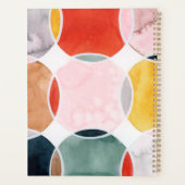 センシカル – 円パターン プランナー手帳 (裏面)