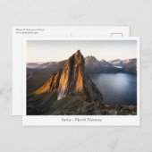 センジャアイランドノルウェー ポストカード (正面/裏面)