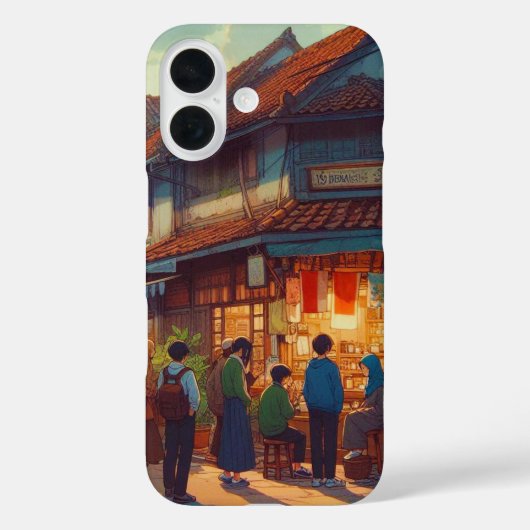 センジャディワルンコピ Case-Mate iPhoneケース (裏面)