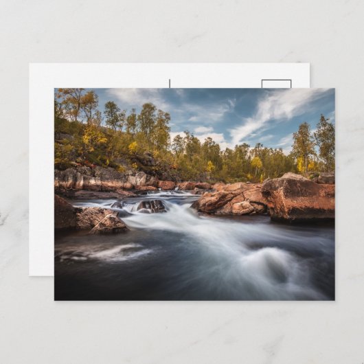 センジャノルウェー シーズンポストカード (正面/裏面)