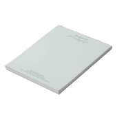 センスあふれる手書き風スタイリッシュ「私の机から」 ノートパッド (回転)