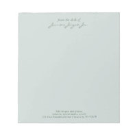 センスあふれる手書き風スタイリッシュ「私の机から」