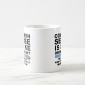 センスあるデオドラントの面白いマグカップ コーヒーマグカップ (中央)