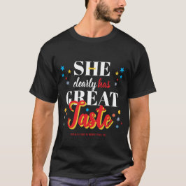 センスがいいのは明らか おもしろ夫用 Tシャツ