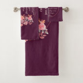 センスと感性引用文I – かわいいスタイル バスタオルセット (インサイチュ)