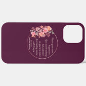 センスと感性引用文I – かわいいスタイル Case-Mate iPhoneケース (裏面 (横))