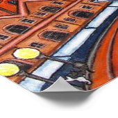 センセーショナルなシドニープリントバイリサ・ロレンツ ポスター (角)