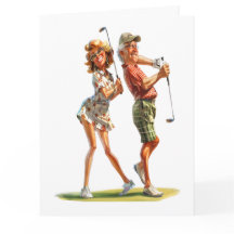 センセーショナルなシニアゴルファー