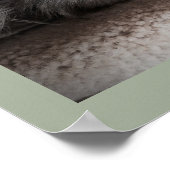 センセーショナルなシベリア猫ポスター ポスター (角)