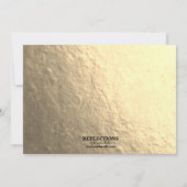 センセーショナルな六十歳のサプライズ誕生日パーティー 招待状 (裏面)