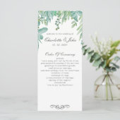 センセーショナルな多肉食結婚式 プログラム (スタンド正面)