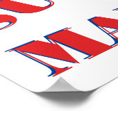 センセーショナルガールスーパーヒーロー誕生日ファンタスティック ポスター (角)