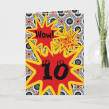 センセーショナル10誕生日スターバストお祝い