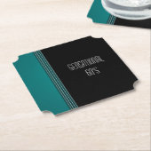 「センセーショナル60's」カスタマイズ可能な紙コースター ペーパーコースター (アングル)