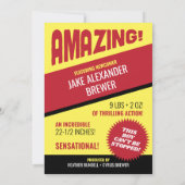 センセーショナル！ショッキング！カスタマイズヴィンテージ 案内状 (裏面)