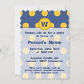 センセーショナルSynuraパーティの招待状 招待状 (正面)