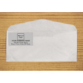 センターにアラインされたビジネス向けグレー出荷ラベル ラベル