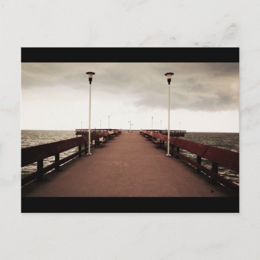 センターアイランドピア ポストカード (正面)