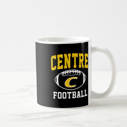 センターカレッジサッカー陸上ヴィンテージスポーツA コーヒーマグカップ (右)
