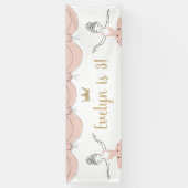 センターステージキッズバレリーナバースデーパーティー 横断幕 (縦)