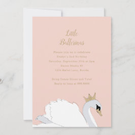 センターステージ子供の誕生日パーティの招待状 招待状