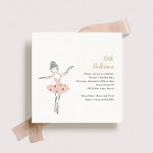 センターステージ子供の誕生日パーティの招待状 招待状