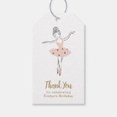 センターステージ誕生日パーティー ギフトタグ (正面)