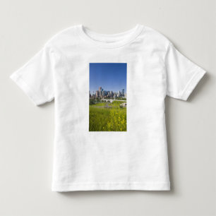 センターセントブリッジアンドダウンタウンアルバータ2 トドラーTシャツ
