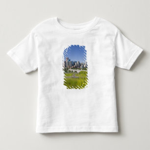 センターセントブリッジアンドダウンタウンアルバータ2 トドラーTシャツ