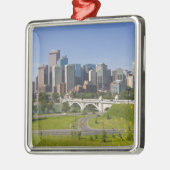 センターセントブリッジアンドダウンタウンアルバータ メタルオーナメント (左)