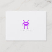 センターバンドカラー – パープル – ナノボット 名刺 (裏面)