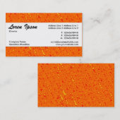 センターバンド01 – オレンジマーマレード海 名刺 (正面/裏面)
