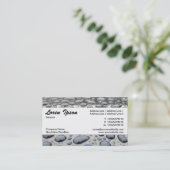 センターバンド025 – カーフード 名刺 (スタンド正面)