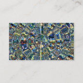 センターバンド040 – ブルーリップル 名刺 (裏面)