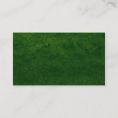 センターバンド08 - Green Earthテクスチャ 名刺 (裏面)