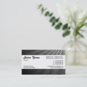 センターバンド090 名刺 (スタンド正面)