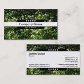 センターバンド5スポットワイルドガーリック 名刺 (正面/裏面)