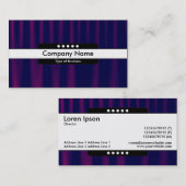 センターバンド5スポット – ドレープ04 名刺 (正面/裏面)