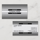 センターバンド5スポット – ホライズングロー04 名刺 (正面/裏面)