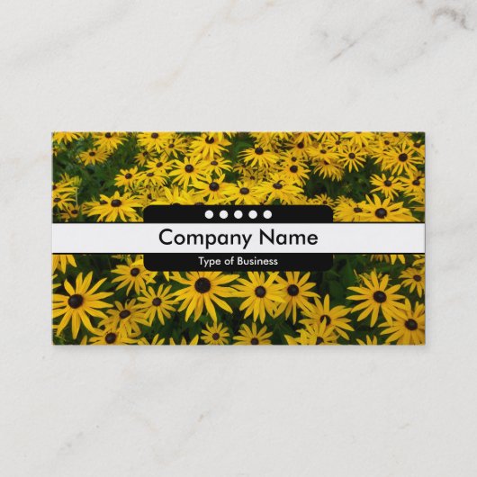 センターバンド5スポット – 黒い目のサザンズ 名刺 (正面)