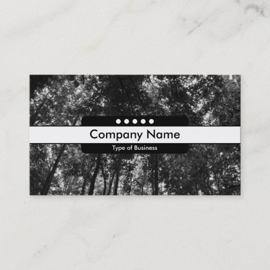 センターバンド5スポット – Woodland Canopy 0 名刺 (正面)