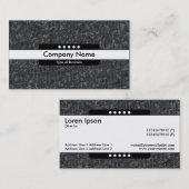 センターバンド5スポッ素晴らしト – ウール02 名刺 (正面/裏面)