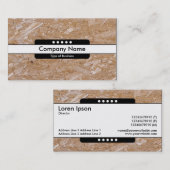 センターバンド5点 – チップボード 名刺 (正面/裏面)