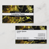 センターバンド5点 – フラクタルフレーム02 名刺 (正面/裏面)