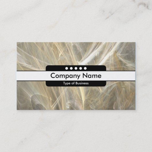 センターバンド5点 – フラクタルフレーム 名刺 (正面)