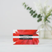 センターバンド5点 名刺 (スタンド正面)