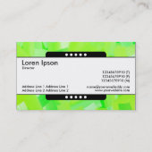 センターバンド5点 – 絵を描緑 名刺 (裏面)