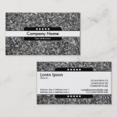 センターバンド5点 – 花崗岩 名刺 (正面/裏面)