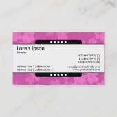 センターバンド5点 – 花 – ピンク 名刺 (裏面)