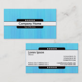 センターバンド5点 – 青いテク絵を描スチャ 名刺 (正面/裏面)